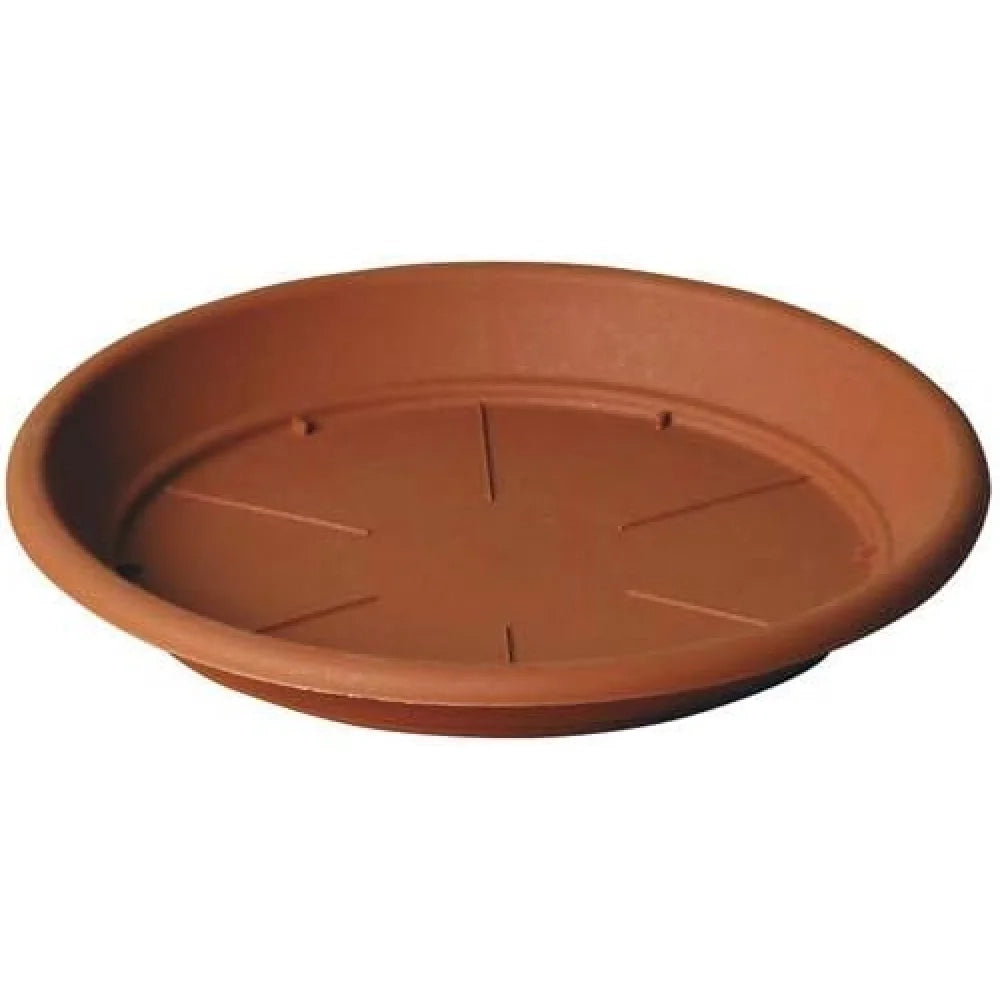 Teraplast aura round saucer 65 clay - no psv
