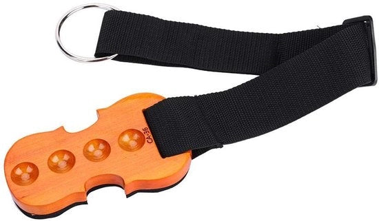 Accessori per violoncello - Fermaglio finale - Riemma antiscivolo - Supporto in legno - Progettazione duratura - Accessori per violoncello professionale - Sicuro e solido