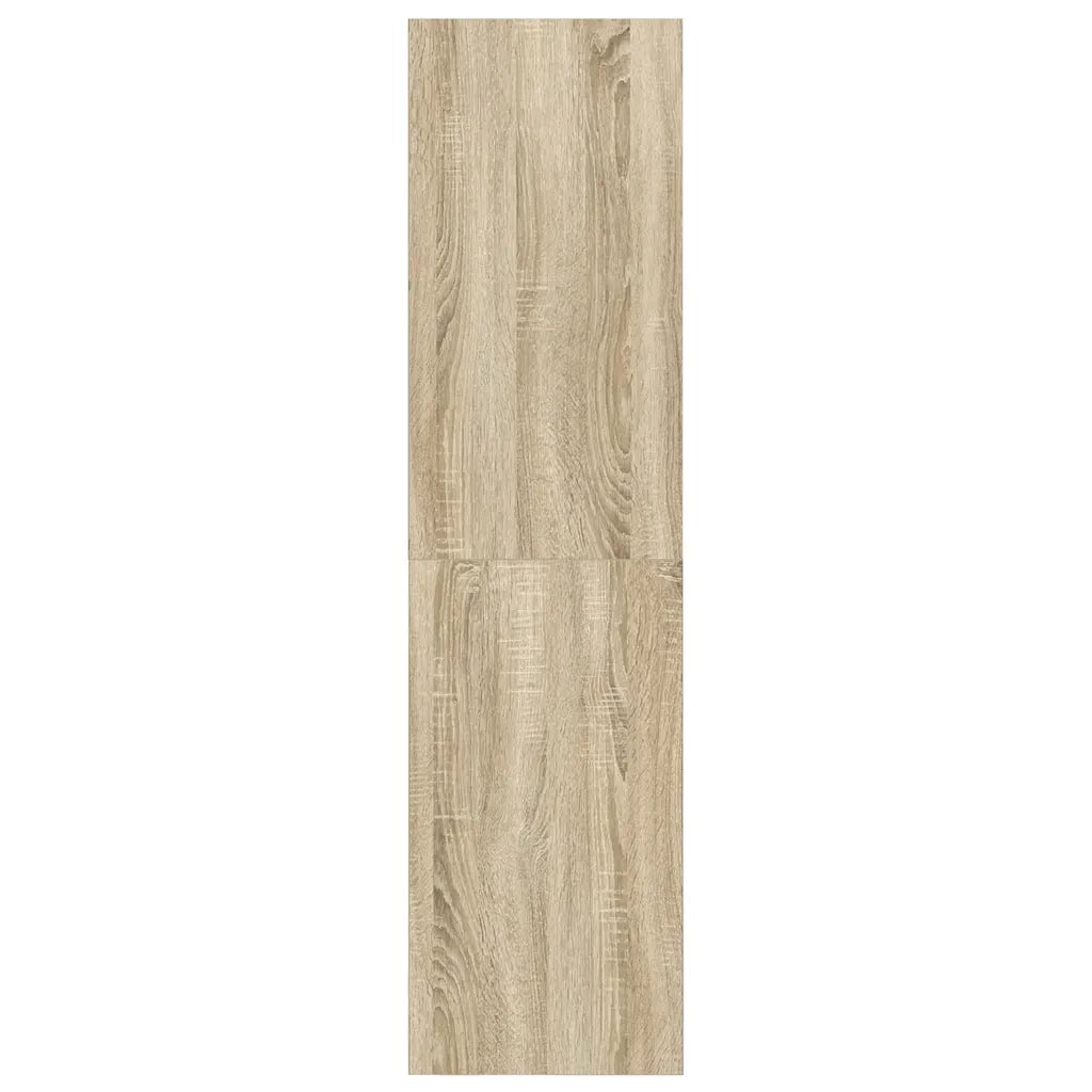 Mobile TV Parete-Credenza per TV sospesa-Console TV  Rovere Sonoma 37x37x142,5cm Legno Multistrato