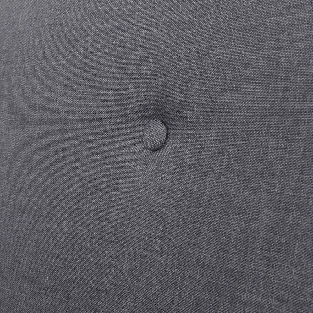 Poltrona-Divano Sedia-Poltroncina Grigio Scuro in Tessuto 891258