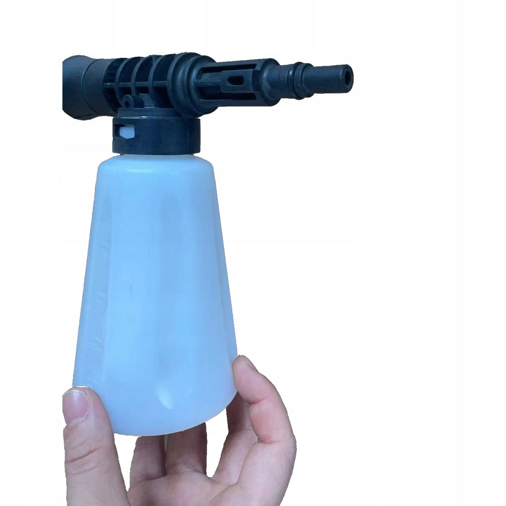Pistola a Schiuma di Ricambio compatibile con Idropulitrice Lavor – 250ML, 150 BAR, 60°C, Regolabile, Trasparente