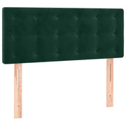 Testiera | Testata Verde Scuro 80x5x78/88 cm in Velluto
