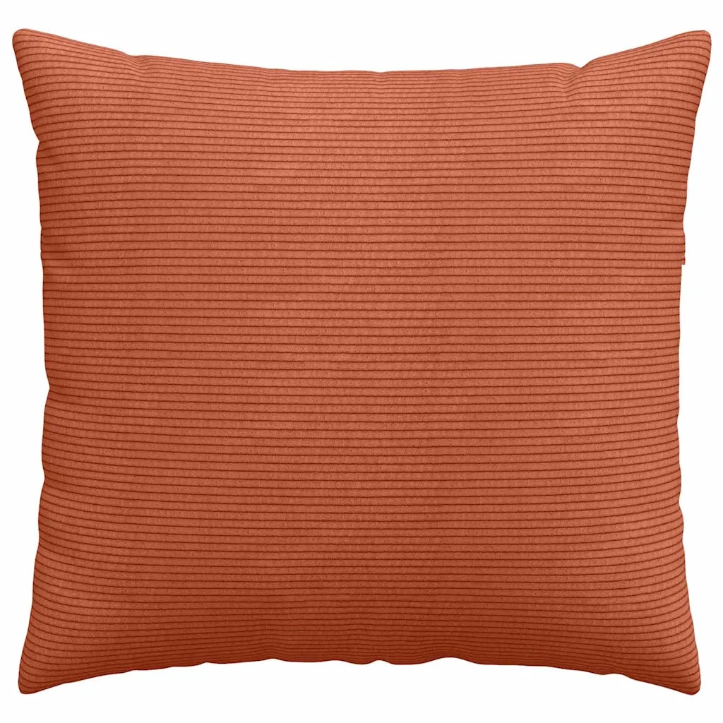Cuscini da Divano 2 pz-Set di 2 Cuscini per Sofa Rosso Arancio 50 x 50 cm