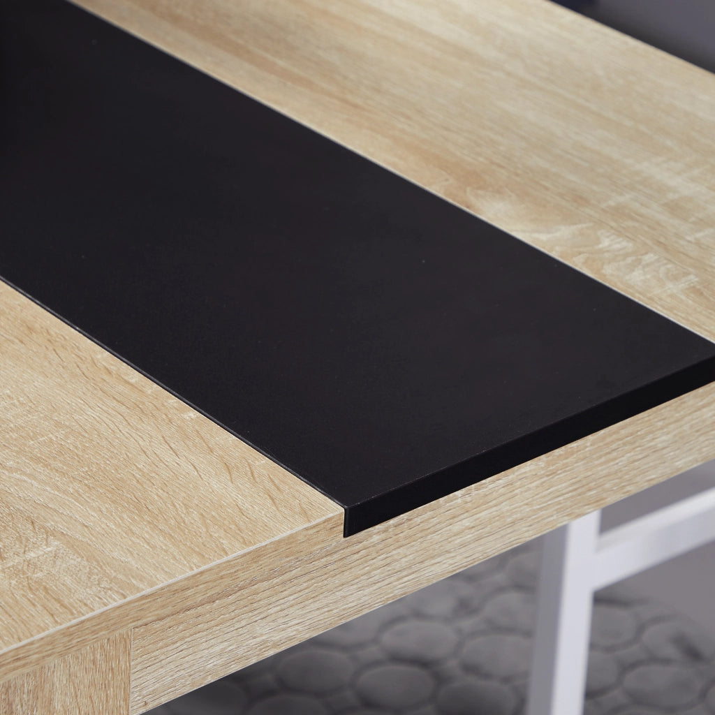 Tavolo da pranzo allungabile in legno ¨C zephmum ¨C bianco 120x69x75 cm