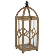Lanterna in legno 23x23x63h cm