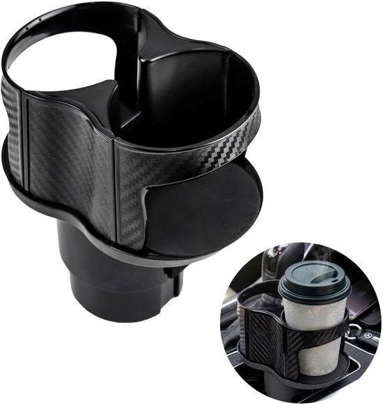 Sostegno universale per bottiglie e lattine - 2-in-1 Soluzione - Supporto adattabile - Per bottiglie e lattine - Design flessibile