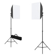 Kit per Studio Fotografico con Luci Softbox e Fondale CFW8718523