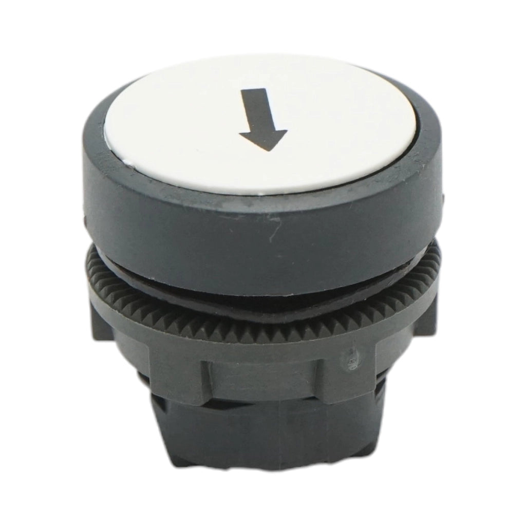 Testa del pulsante di controllo bianca freccia verso l'alto Ø 22mm ZBE Breckner Germany