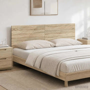 Testiera da Muro HAARLEM Rovere Sonoma Legno ingegnerizzato 896937