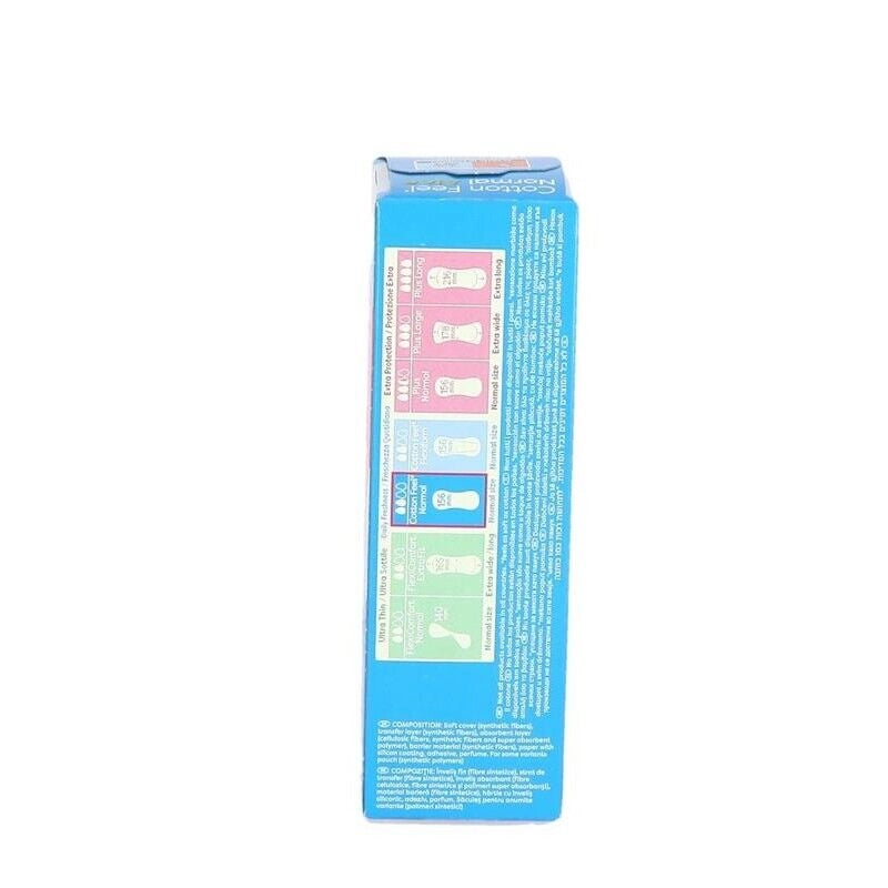 CAREFREE SALVASLIP COTTON FEEL NORMAL FRAGRANZA ALL'ALOE VERA SALVA SLIP DONNA 100% TRASPIRANTI 20 PZ