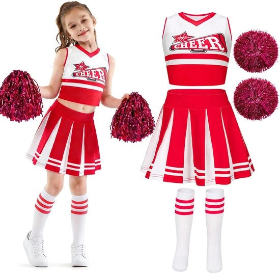 Costume per bambine - Slinghi/Ricami/Gambe - Adatto per Feste - Partite - Competizioni - Costume da Carnevale