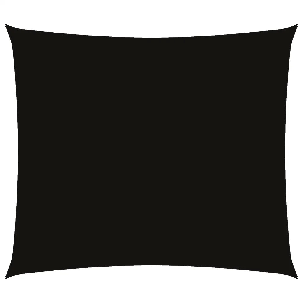 Parasole a Vela Oxford Rettangolare 2x2,5 m Nero