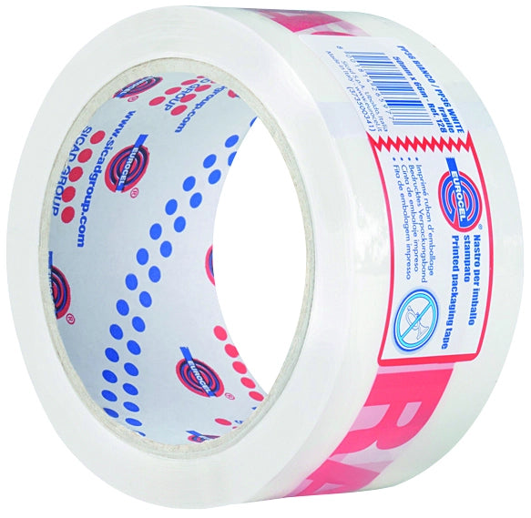 Eurocel NASTRO DA IMBALLO FRAGILE PP36 mm. 50x66 mt. col. Bianco 24.00 rotoli