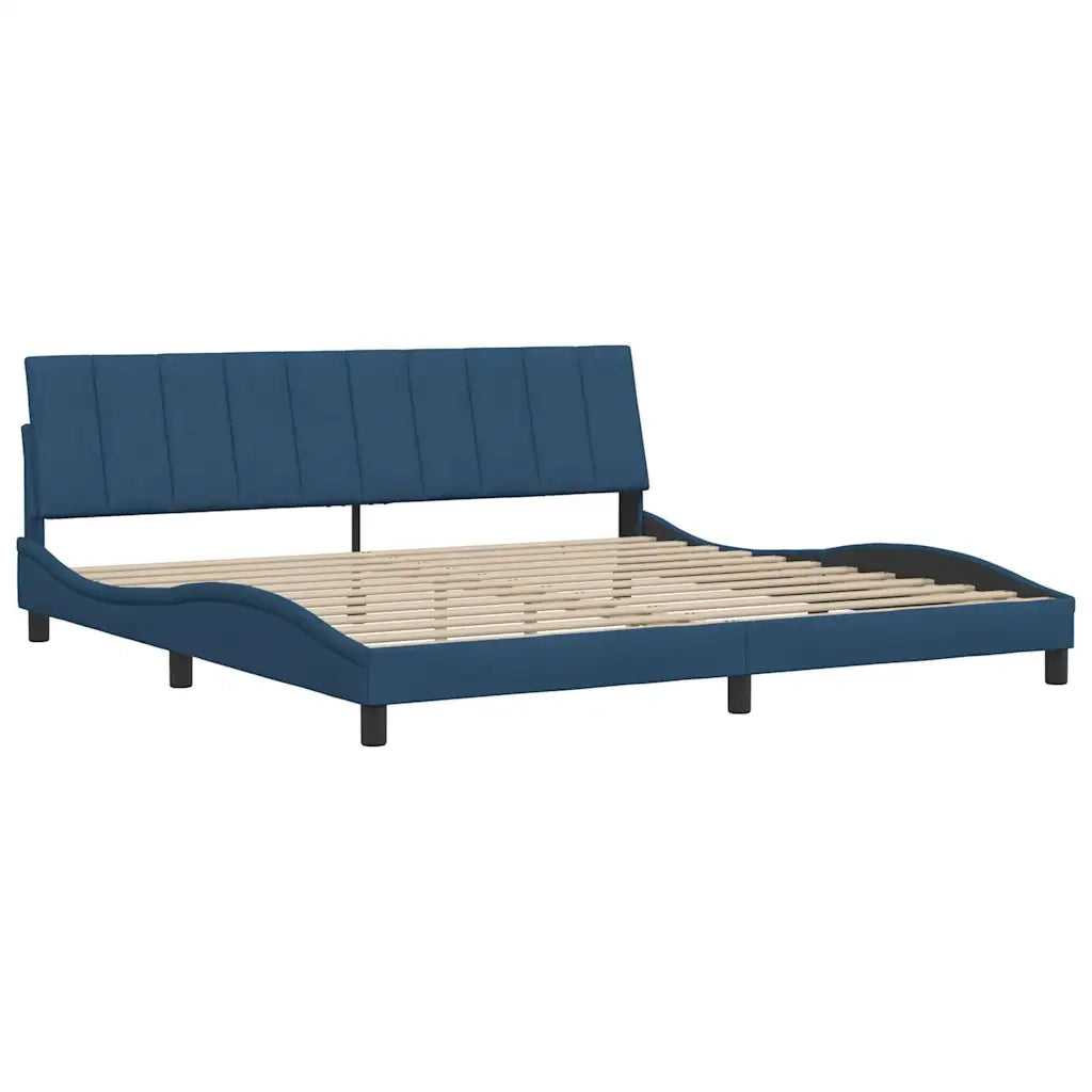Giroletto senza Materasso Hanko Blu 200x200 cm in Tessuto 3310418