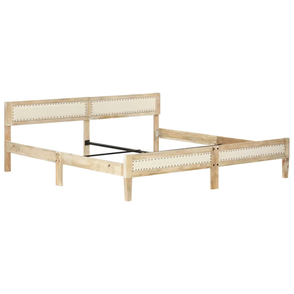Giroletto-Struttura Letto in Legno Massello di Mango 200 cm 456589