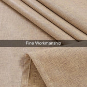 Asciugamano con effetto loto in tessuto lino 130 x 160 cm impermeabile e protezione contro le macchie leggero miele