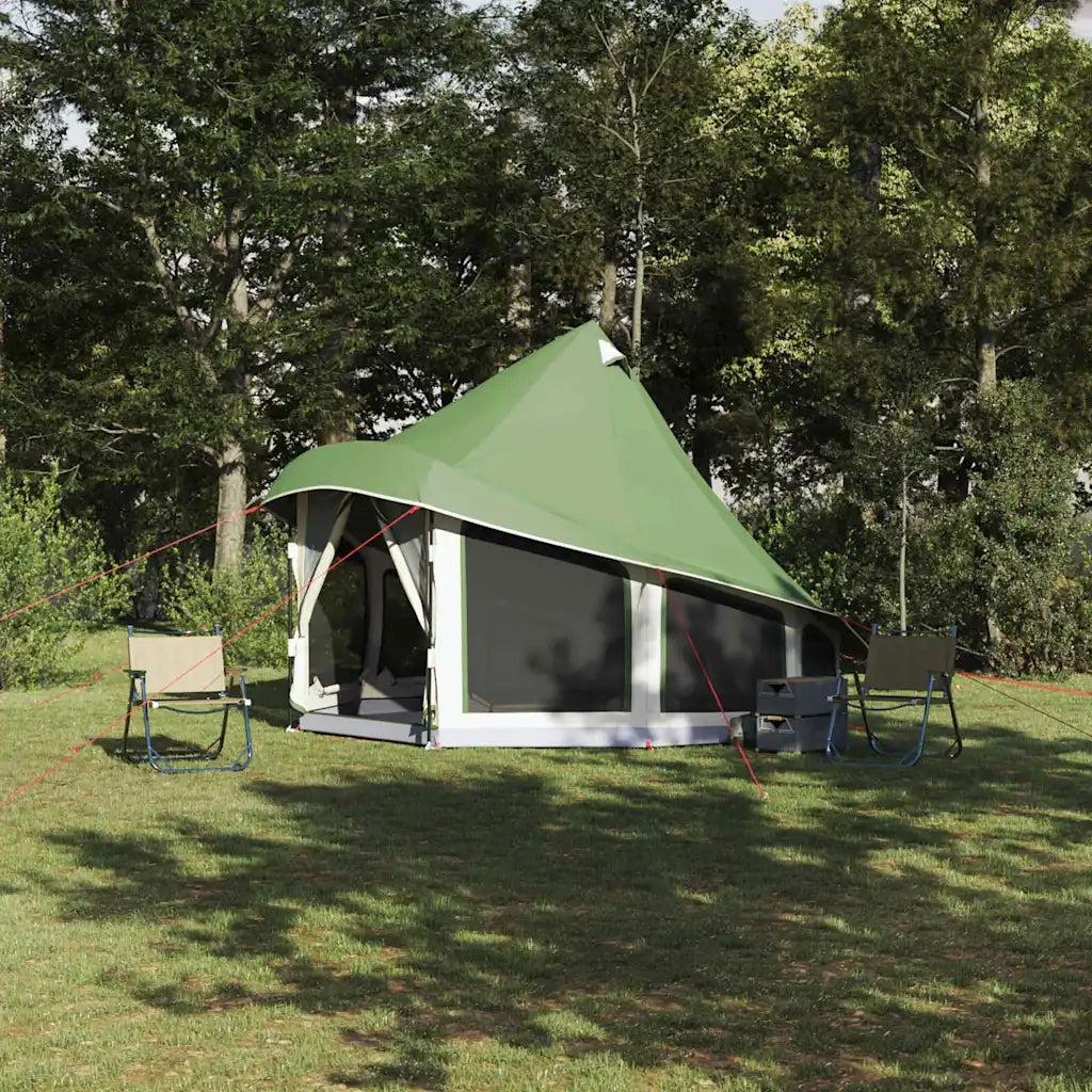 Tenda Tipi con tetto Verde 404 x 370 x 270 cm taffetà 42000963