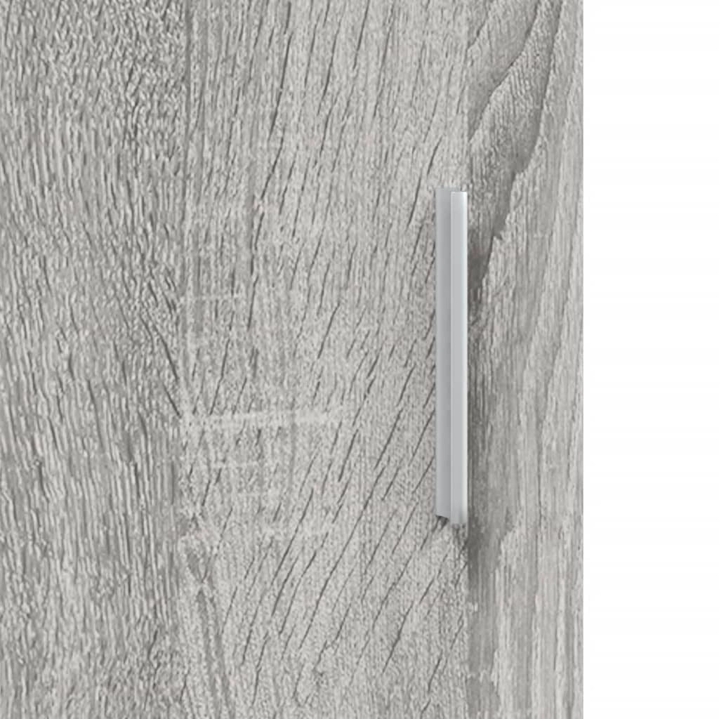 Base di supporto per mobiletto acquario stile Sonoma 121 x 41 x 58 cm legno ingegnerizzato grigio 02_0045087