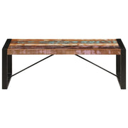 Tavolino da Salotto in Legno Massello di Recupero 120x60x40 cm 247425