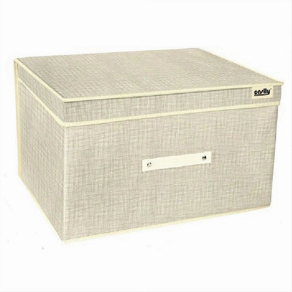 Trade Shop - Box Scatola Salvaspazio Portatutto Contenitore Organizer 50 X 40 X 30 Cm 69695 -