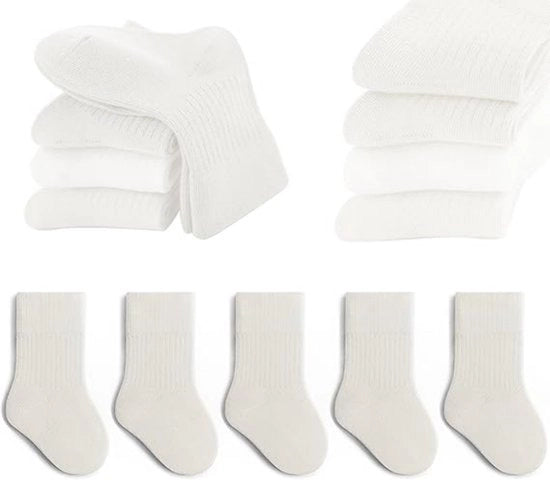 Calze per bambini - 5 paia - S - Calze per bambini in casa - Calze per bambini - Calze estivi senza tallone - Calze per neonati - Calze senza tallone - Per bambini di taglia media e grande - Stile universitario