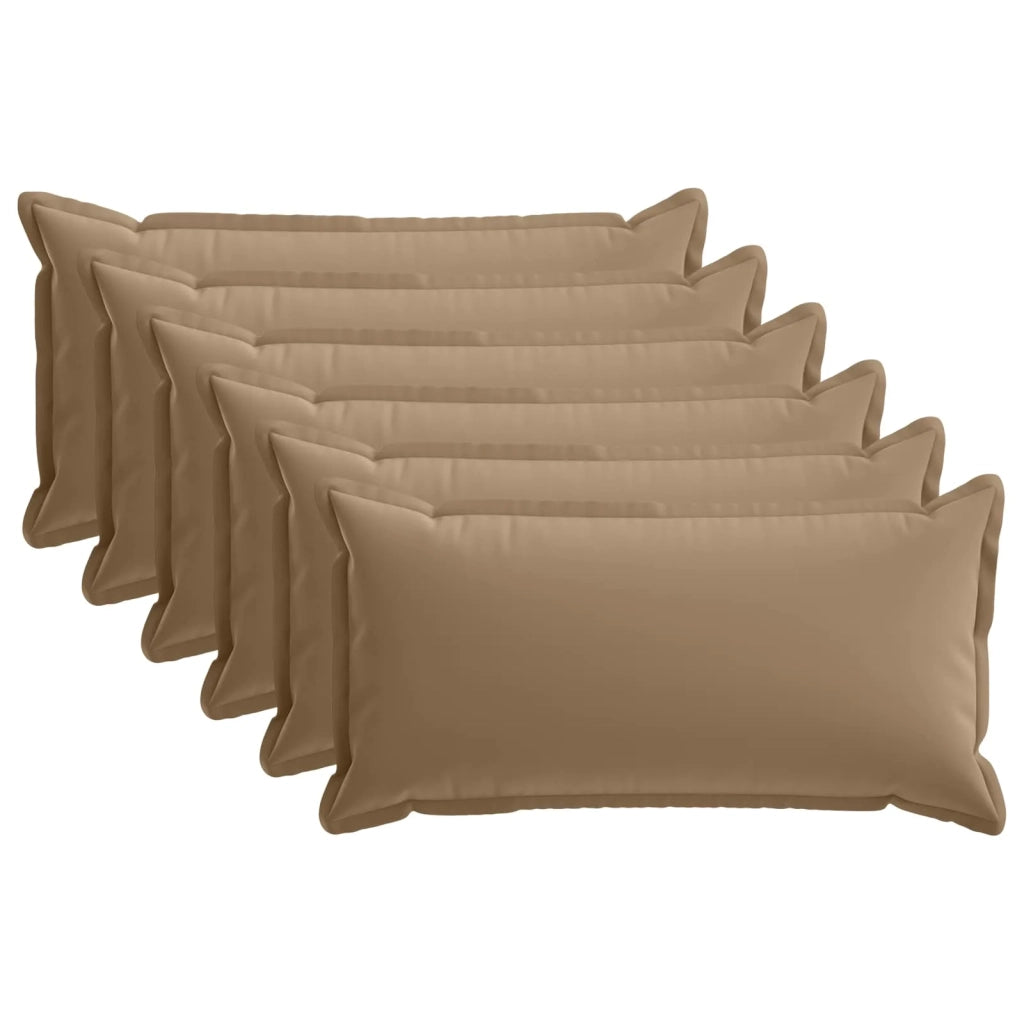 Federa 6 pz HOUTEN Tortora 40 x 70 cm Poliestere 917913