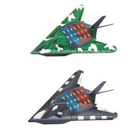 Trade Shop - Super Jet Con Movimento Mistero Luci Effetti 3d Suoni Realistici Gira E Cammina -