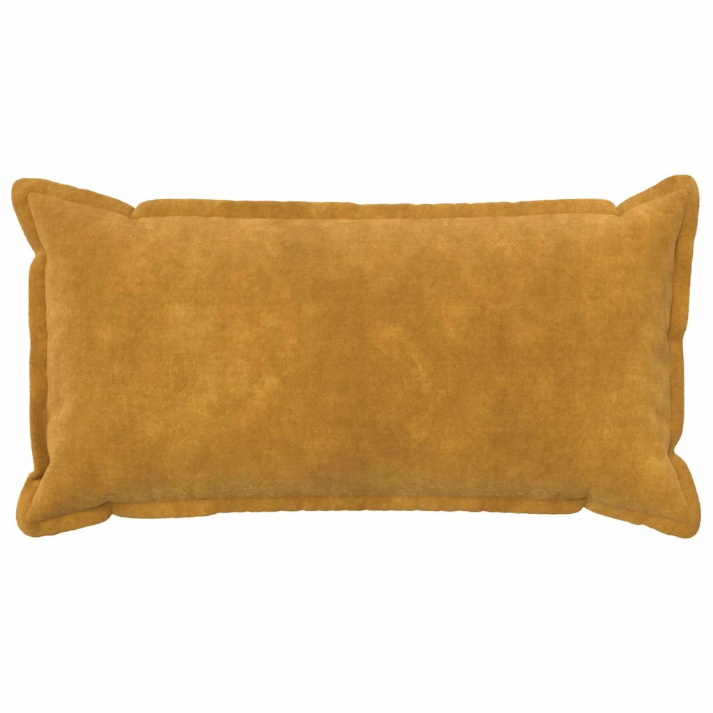 Federa 6 pcs HOUTEN Giallo 40 x 70 cm Fleece in microfibra 917875