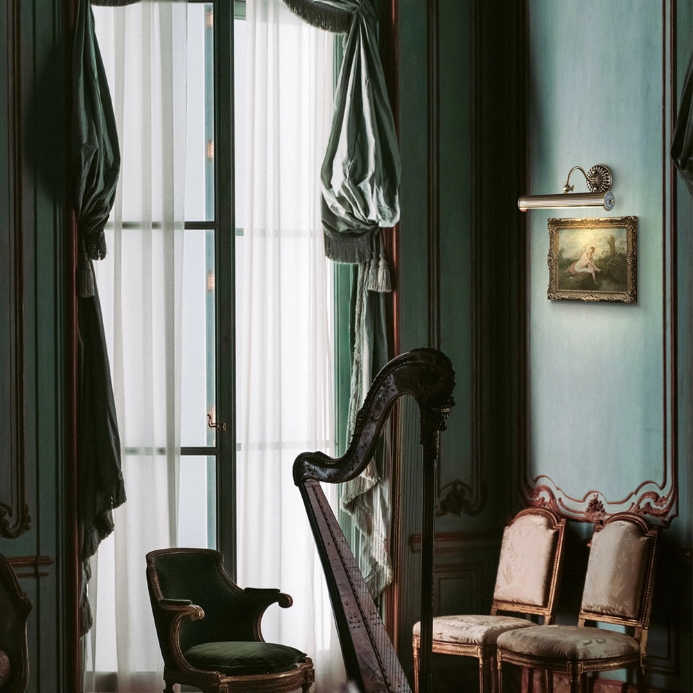 Maytoni applique classico Renoir 2 luci E14 bronzo metallo