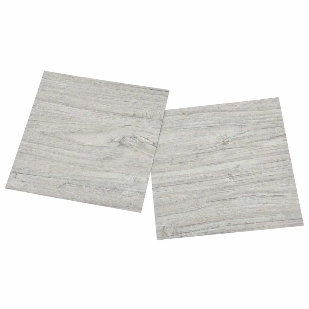 Tavole per Pavimenti 5,11 m2 55 pz PVC Grigio e Legno CFW5391653