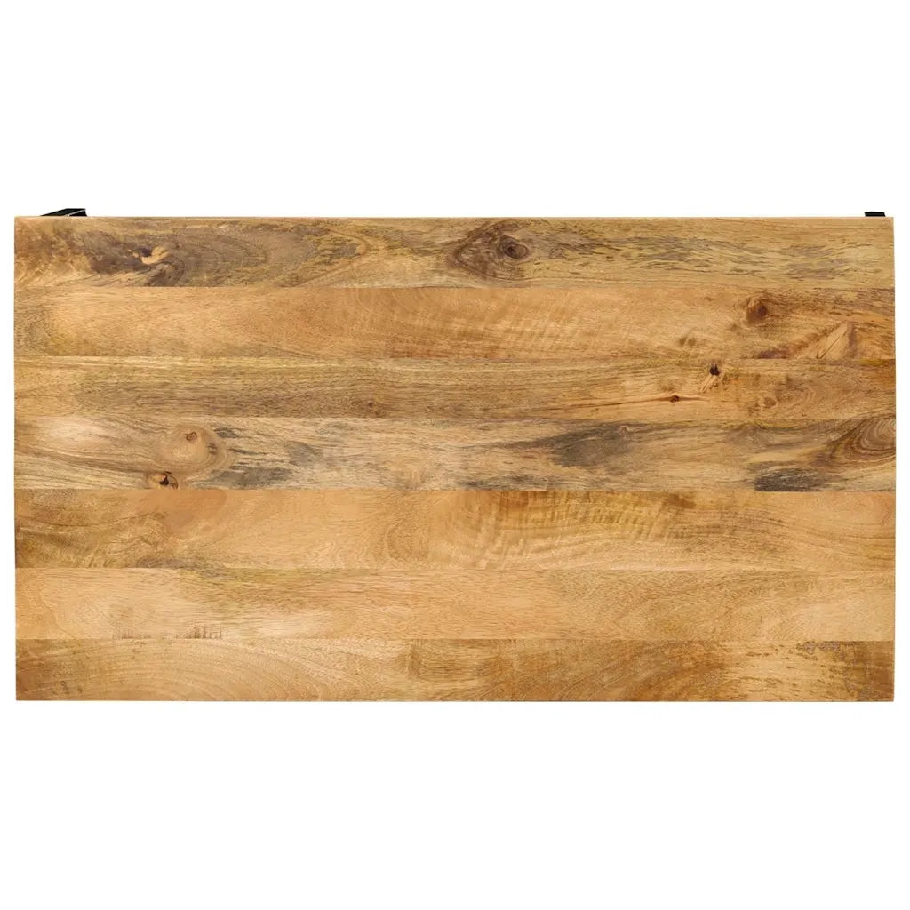 Tavolino da Salotto 100x55x35 cm in Legno Massello di Mango 352018