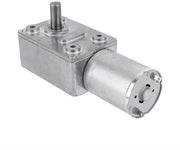 Motore di riduzione 12V - Reversibile - Albero di trasmissione a turbina - Motore di riduzione della velocità - 5RPM - Formato compatto - Motore