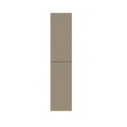 COLONNA SINGOLA PER LAVANDERIA SAVINI CON RIPIANO INTERNO E DUE ANTE VERTICALI CON APERTURA PUSH AND - COLONNA -L.40CM H.182CM P.65CM- TORTORA / PIETRA  FIG.4  - SAV