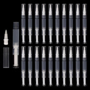 20 pezzi 3 ml lapparelli di smalto per unghie con applicatore a spazzola per mascara e pennello con punta impermeabile - adatto per la cura delle mani e degli occhi