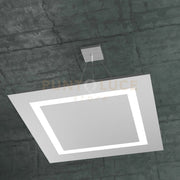 CARPET SOSPENSIONE 70X70 4+2 LUCI BIEMISSIONE GRIGIO 1137-S70+2-GR