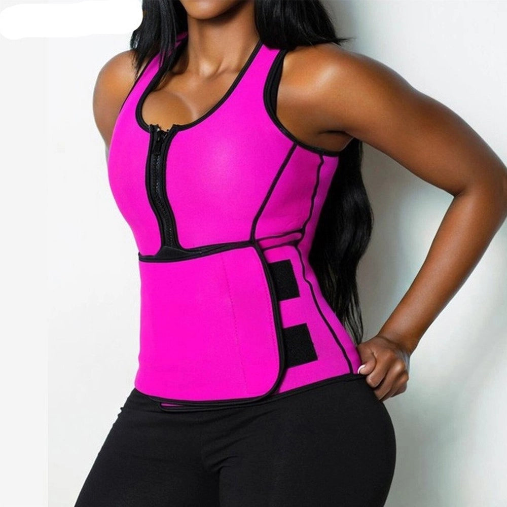 Trade Shop - Canotta Snellente Cami Hot Shapers Fascia Instant Training Maglia Dimagrante -