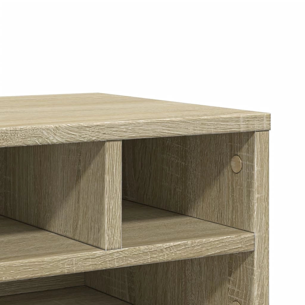 Supporto per stampante Sonoma scrivania/unità da scrivania 40 x 32 x 22,5 cm legno ingegnerizzato marrone 02_0044778