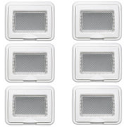 Coperchio ip55 bianco compatibile matix per protezione elettrica *** numero pezzi 6, confezione 1