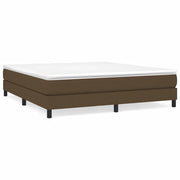 Letto matrimoniale | Letto per adulti | Struttura Letto a Rete a Molle Marrone Scuro 160x200 cm Tessuto