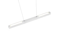 Lampada a Sospensione da Interno a led in Metallo Bianco Opaco