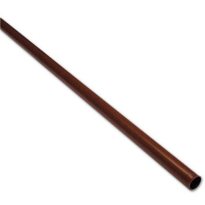 TUBO PER ARMADIO TONDO Ø 18 mm - Marrone - 3 metrilineari