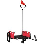 Rimorchio da Bici Rosso Oxford e Ferro CFW9854880