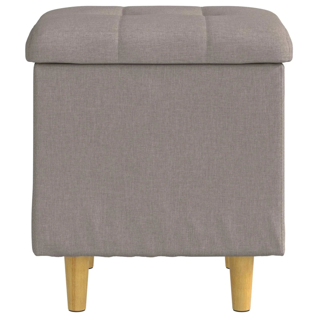 Pouf contenitore con cuscino Talpa 40 x 40 x 45 cm Tessuto