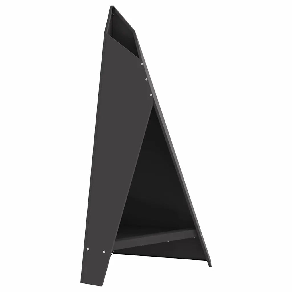 Focolare Nero 58 x 40 x 100 cm Acciaio CFW2751862