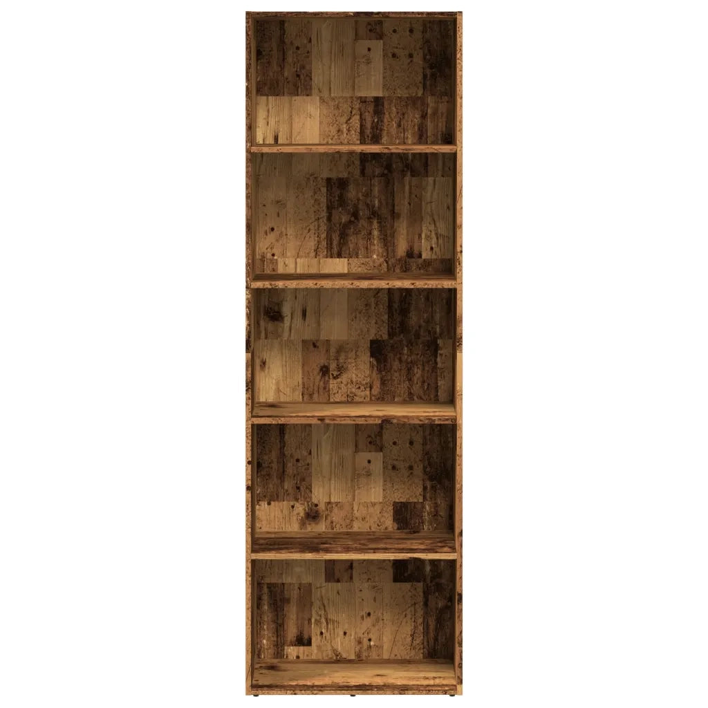 Libreria Legno Antico 60x30x189 cm in Legno Multistrato 857924