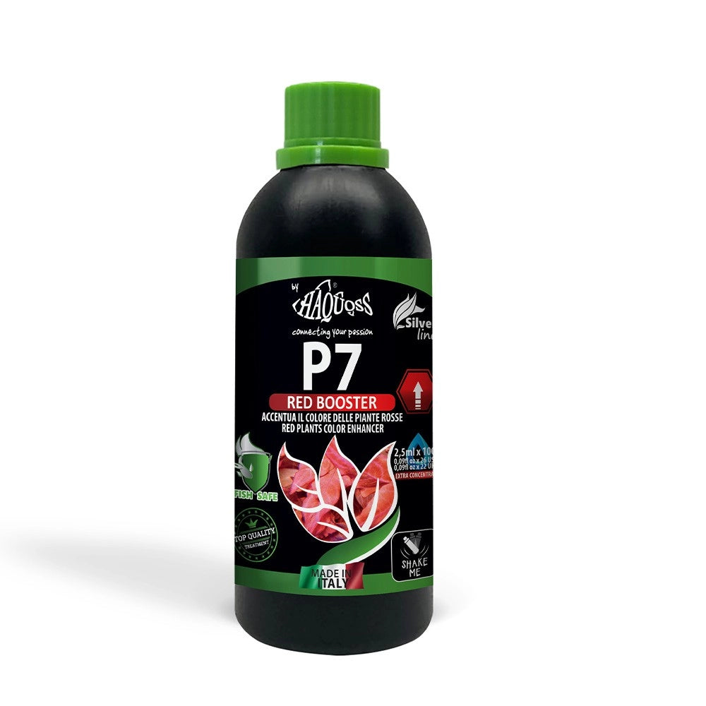Haquoss P7 Red Booster 250ml - accentua la colorazione delle piante rosse