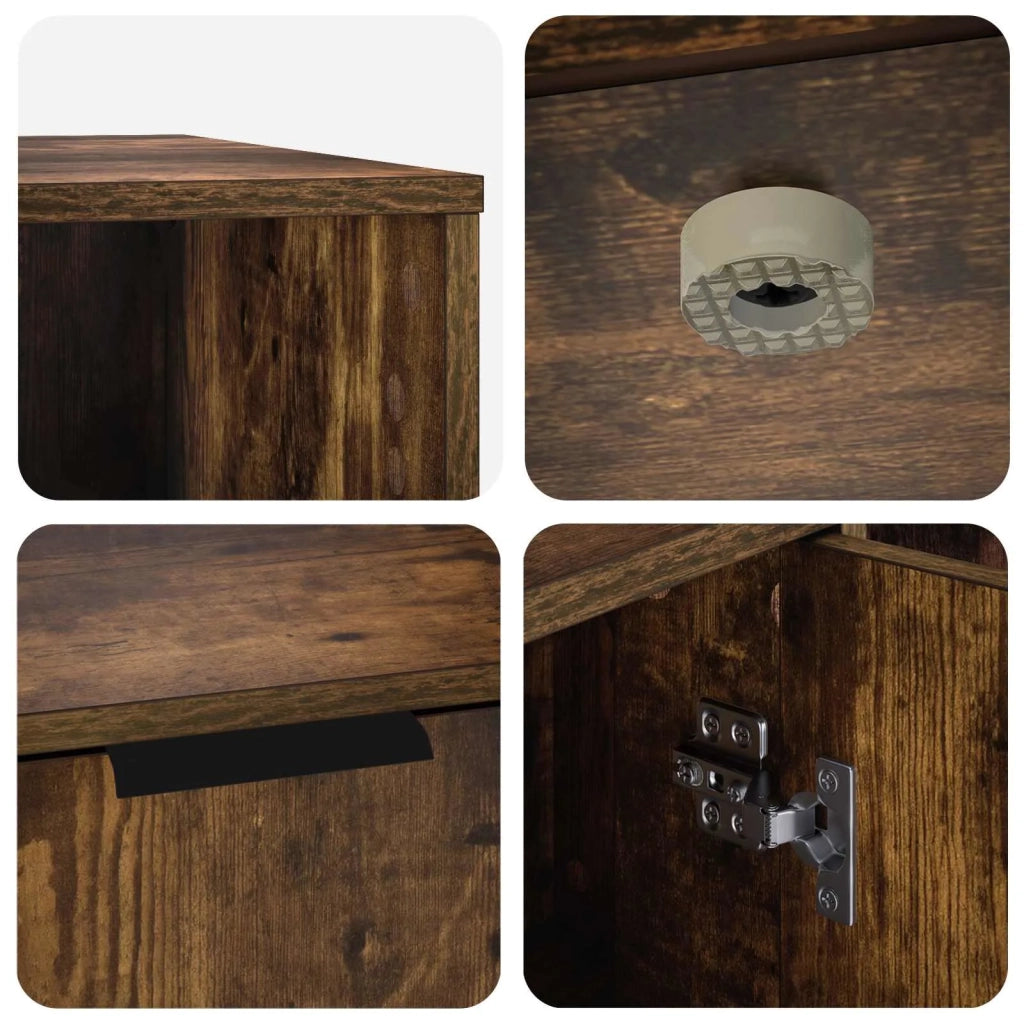 Mobile per gatti Rovere Fumo 100 x 49 x 45 cm 8014755