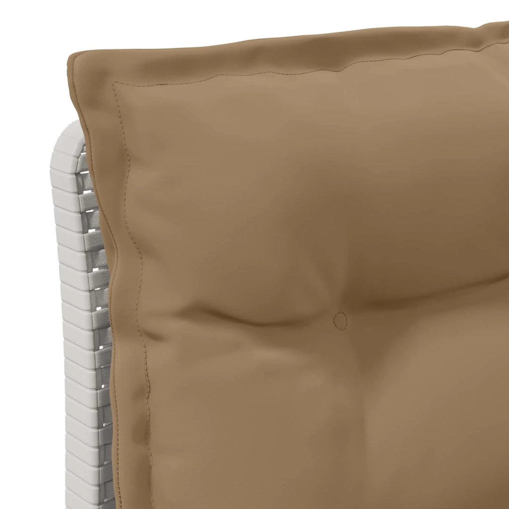 Divano da Giardino a 2 Posti con Cuscini Aspetto Rattan PP 8011950