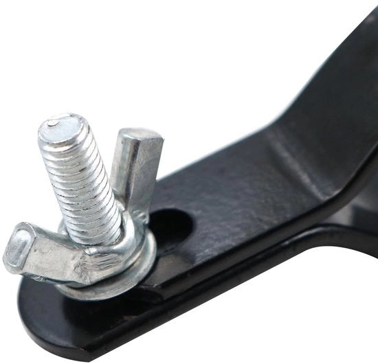 Tas per Bastoncino a Batteria - Chiusura in Alluminio di Alta Qualità - Duraturo - Spazio di Stoccaggio per 5 Paia di Bastoncini - Adatto per Stand di Musica - Diametro 10 cm - Contenitore per Bastoncini