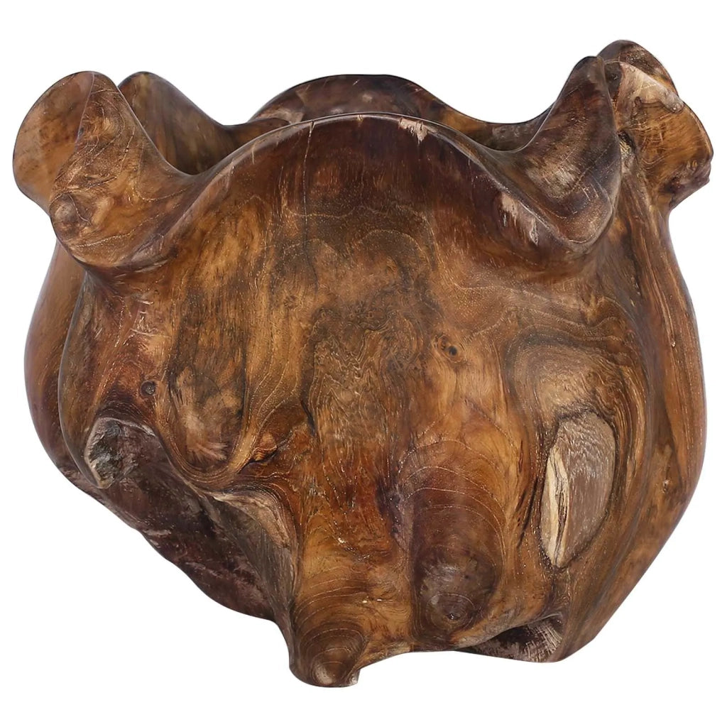 Portafrutta JEPARA Marrone Teak Ø 35 cm 42010345